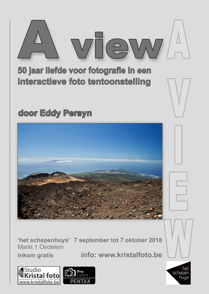 A view, fototentoonstelling door Eddy Persyn in het Schepenhuys te oedelem van 7 september tot 7 oktober 2018, Studio Kristal Foto, 
